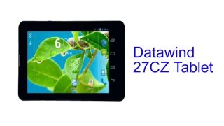 Datawind 27CZ Tablet [upl. by Sweyn]