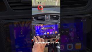 diamond 2k installation in alto 800 replaced with tesla newsong reels automobile trending views [upl. by Einwahr]