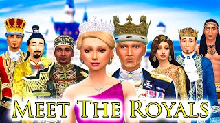 MEET THE ROYALS  The Sims 4 The Royal Family  S2 Part 1 [upl. by Bendite]