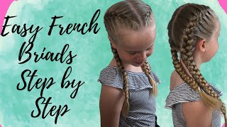 Easy to Learn French BraidPlaits Step by Step [upl. by Moshell]