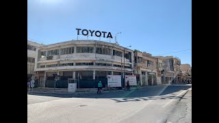 Famagusta  Varosha with Bike in the gost City 4K [upl. by Haelem]