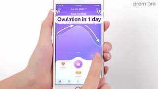 Pinpoint Your Peak Fertile Days with Premom Ovulation Tracker [upl. by Notnil]