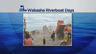 A View Of The Annual Riverboat Days In Wabasha [upl. by Ingmar]