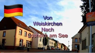 Von Weiskirchen nach Losheim Am See  Virtual Tour Saarland Germany In 4K [upl. by Sidwel]