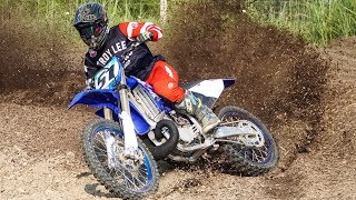 NEW 2 STROKE FIRST RIDE  2018 YZ 250 [upl. by Ettezel905]