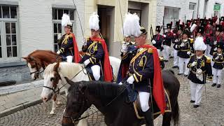 Marche Sainte Rolende 2019 Dimanche de Pentecôte Gerpinnes centre 30 [upl. by Ellekcir725]