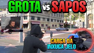 TRETA DE PISTA GROTA x TROPA DO SAPO AÇÃO DA CAIXA BAIXA CARGA DA INXUGA JELO  COMPLEXO CLIPES [upl. by Ailaham]