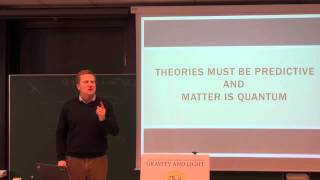 Lecture 26 How quantizable matter gravitates International Winter School on Gravity and Light [upl. by Auvil]