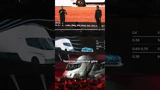 Tesla’nın tırı Semi Truck tam 34 ton yükle test edildi shortvideo [upl. by Marney]