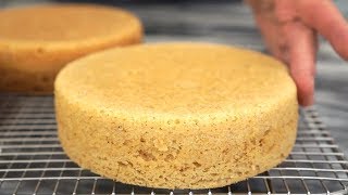 How to Get Flat Cake Layers [upl. by West]