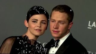 Ginnifer Goodwin amp Josh Dallas Real Life Fairytale Wedding  Splash News TV  Splash News TV [upl. by Ahilam129]