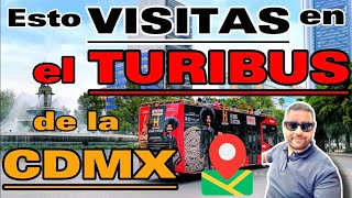 TURIBUS CIUDAD DE MÉXICO 2023 ruta costos y mas turibus turismo mexico cdmx [upl. by Ahsinwad242]