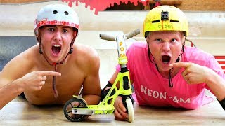 EXTREME MINI GAME OF SCOOT Spencer Smith VS Claudius Vertesi [upl. by Chor121]