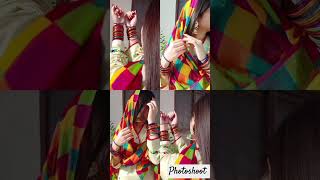 Photoshoot girls posekarva chauth photoshoot posekarva chauthgirls selfie poseviralshort pose [upl. by Eidnew236]