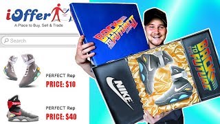 BUYING THE CHEAPEST MOST LEGIT SELF LACING AIR MAGS OFF IOFFER [upl. by Rothschild]