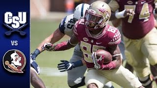 Florida State vs Charleston Southern Football Highlights 2016 [upl. by Yemerej69]