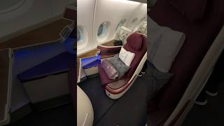 Quick review Qatar Airways Airbus A380800 Business Class Doha to Bangkok [upl. by Sixela]