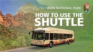 How to Use the Shuttle at Zion National Park [upl. by Gibbeon]