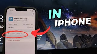 How to Share Wifi QR code in IPhone  IOS 18 Wifi QR code in IPhone [upl. by Aanas]