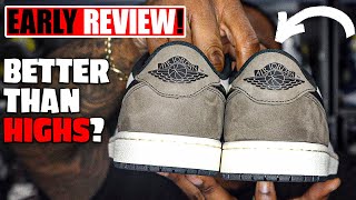 Air Jordan 1 Low Mocha Sneaker Review [upl. by Letney575]