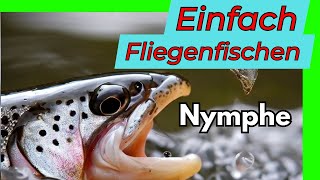 Einfach Fliegenfischen  Mit der Nymphe zum Fisch  Tutorial  Livebisse und Fangerfolg [upl. by Ybanrab]