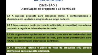 Gêneros Textuais na Prova de Redação  Videoaula sobre Artigo de Opinião [upl. by Raclima365]