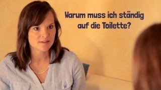 Warum muss ich ständig auf die Toilette  Tipps und Ratschläge von Hebamme Agnes Ostermayer [upl. by Perry]