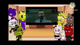 fnia react five nights at freddys bear in the city fnaf animation movie [upl. by Tigdirb]