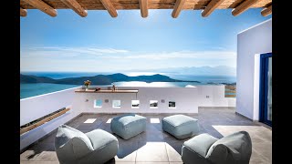 New Modern Luxury Villa in Crete Greece  Villa Tour  Villa Orea in 4K by Euroland Property Group [upl. by Noble]