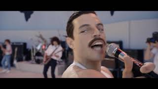 Bohemian Rhapsody Radio Gaga Live Aid recreation [upl. by Maryanna]