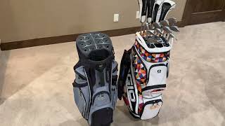 BEST GOLF BAG MADE YET PING DLX CART BAG REVIEW Stand Bag with it All [upl. by Pass]