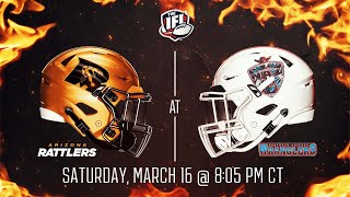 Arizona Rattlers VS Northern Arizona Wranglers [upl. by Eelrahs]