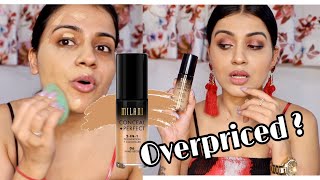 MILANI 2 in 1 FOUNDATION REVIEW  Milani Foundation on Indian Skin ToneMilani Foundation Sand Beige [upl. by Lange247]