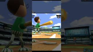 Wii Sports Baseball Thats a Start gaming wiisports videogame nintendo [upl. by Lorimer997]