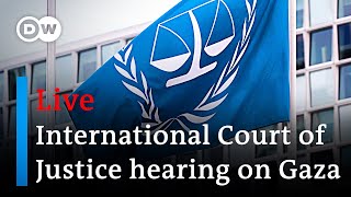 South Africa presents arguments accusing Israel of genocidal acts in Gaza at the ICJ [upl. by Notslar]