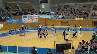 20241110春高バレー長野県予選女子決勝戦 [upl. by Ttayh]