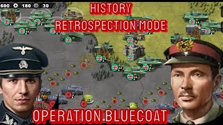 OPERATION BLUECOAT  HISTORY RETROSPECTION  World Conquerer 4 Event Normal amp Hard [upl. by Nadoj]