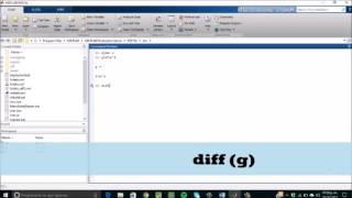 Derivar en Matlab forma facil y rapida [upl. by Baldwin]