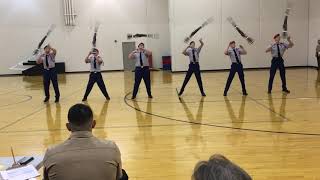 Ozark High School JROTC Drill Team 2017 [upl. by Vivica]