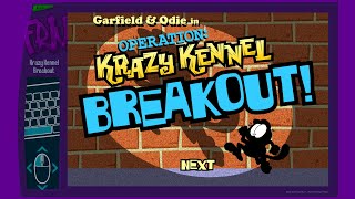 FRIV CLASSIC GAMES  Garfield amp Oddie  Operation Krazy Kennel Breakout [upl. by Ettenad875]