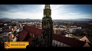 Świdnica z lotu ptaka  w jakośći 4K [upl. by Had]