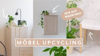 Alte Möbel streichen  Extrem Möbel Makeover Upcycling Ideen [upl. by Rambert]