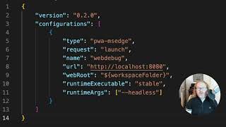 A launch json setting to turn Visual Studio Code into a endtoend web development environment [upl. by Fillender]