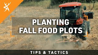 Planting Fall Food Plots for Big Bucks [upl. by Gladdie]