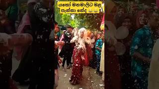 අඩෝ මොනවා වුනත් එහෙම නොකර ඉන්න තිබ්බා 😂😂 shorts viralvideo funny ytshorts [upl. by Honna]