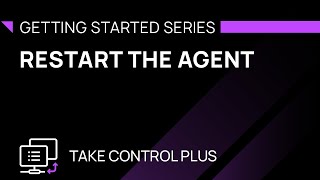 Restart the Agent [upl. by Heti]