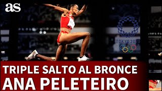 JJOO 2020  ANA PELETEIRO y la SECUENCIA del triple salto para el BRONCE  AS [upl. by Noral]