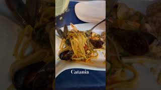 Catania in its food glory From the sea or farm to the table sicilyfood sicily catania sicilian [upl. by Wilbur821]