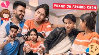 Prank On Rishab Khan part 1  Prank Video chotanawab cuteshivani05 [upl. by Stace]