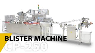 CP250 Blister machine with Stacker [upl. by Akelahs]